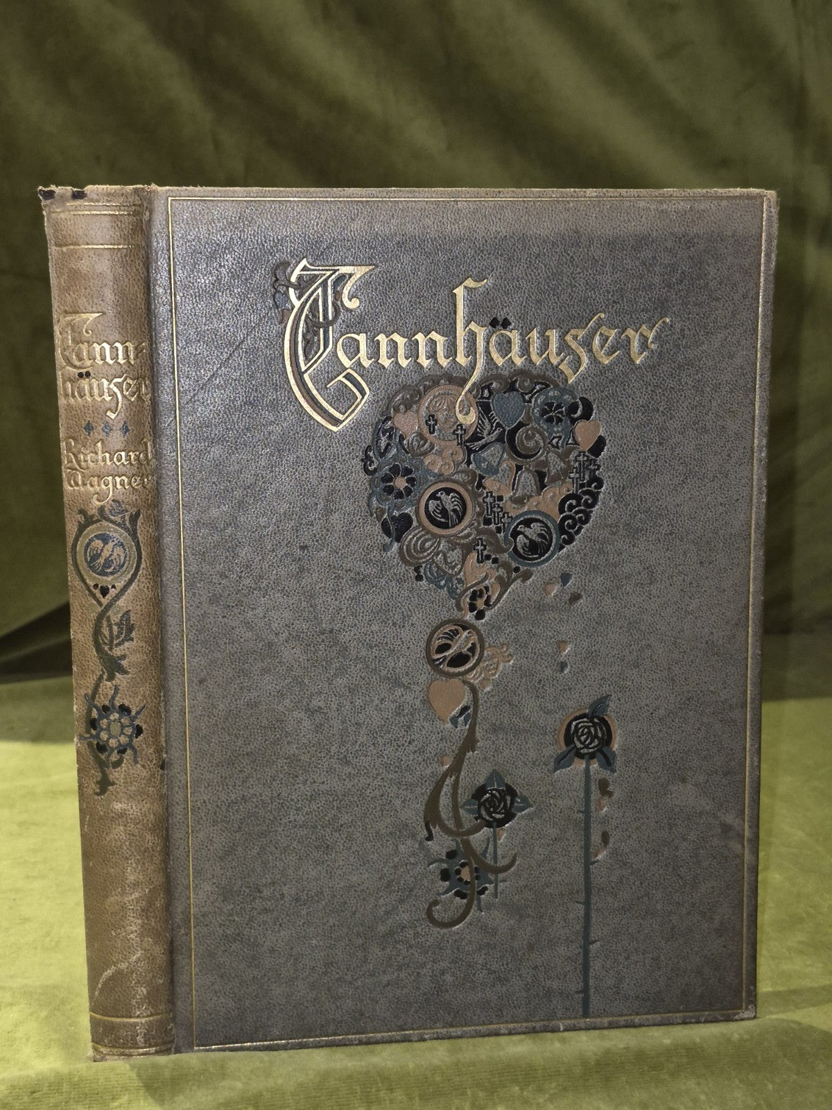 Tannhauser Willy Pogany Publisher's Deluxe Binding Roan Wagner0