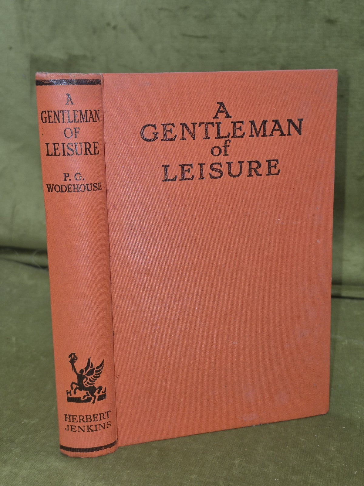 A Gentleman of Leisure Wodehouse First Edition Herbert Fourteenth Printing2