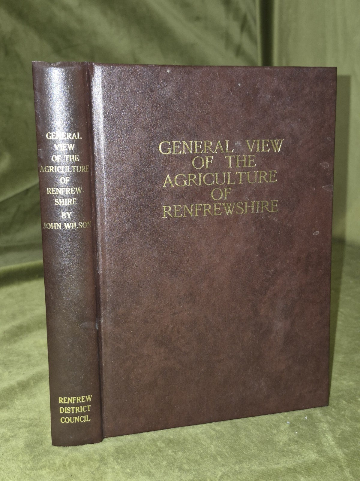 General View of the Agriculture of Renfrewshire Reprint 1992 Renfrew Council0