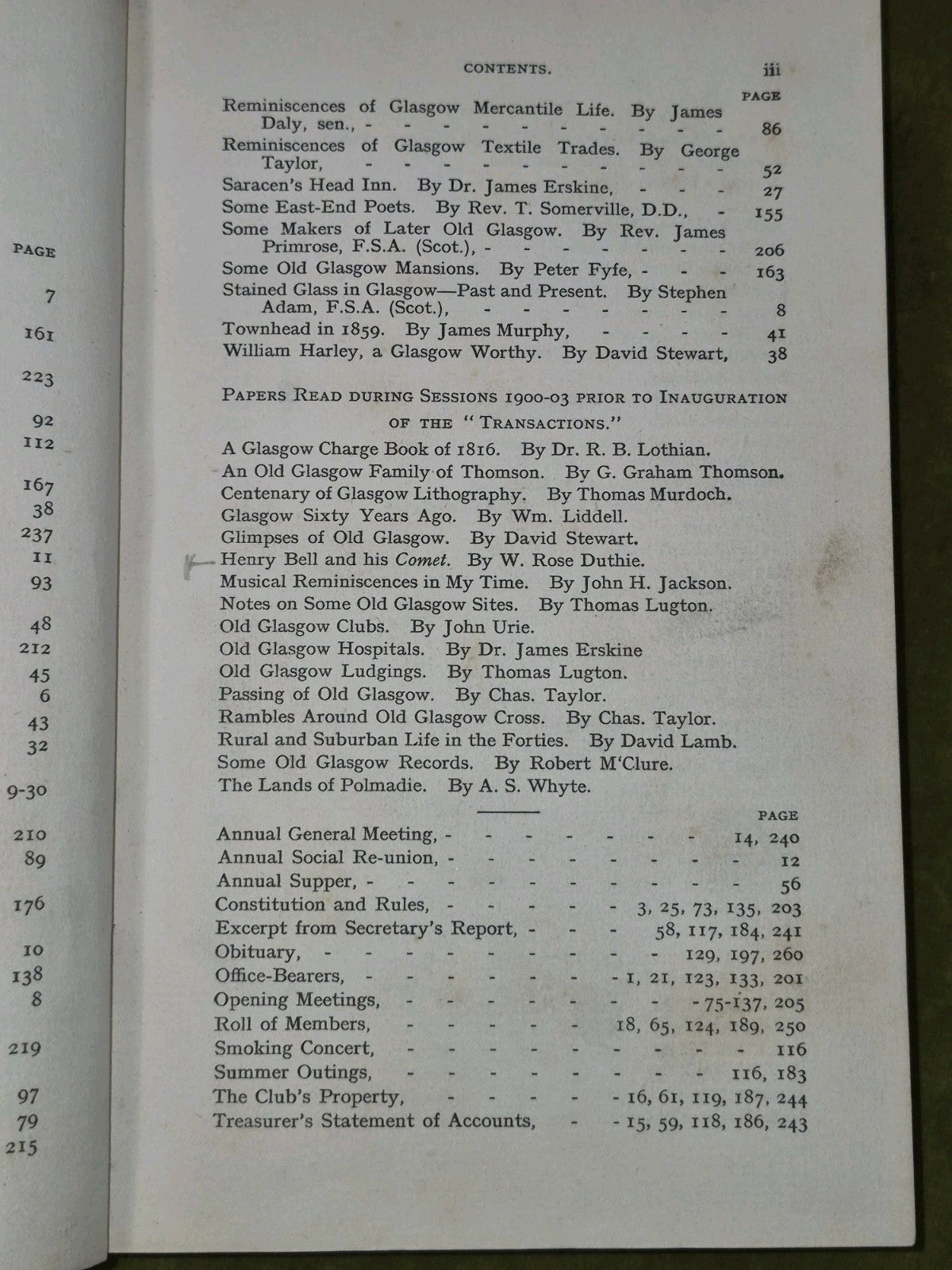 Old Glasgow Club Transactions, Volume I, Sessions 1900-086