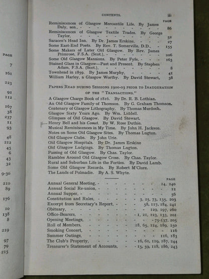 Old Glasgow Club Transactions, Volume I, Sessions 1900-086