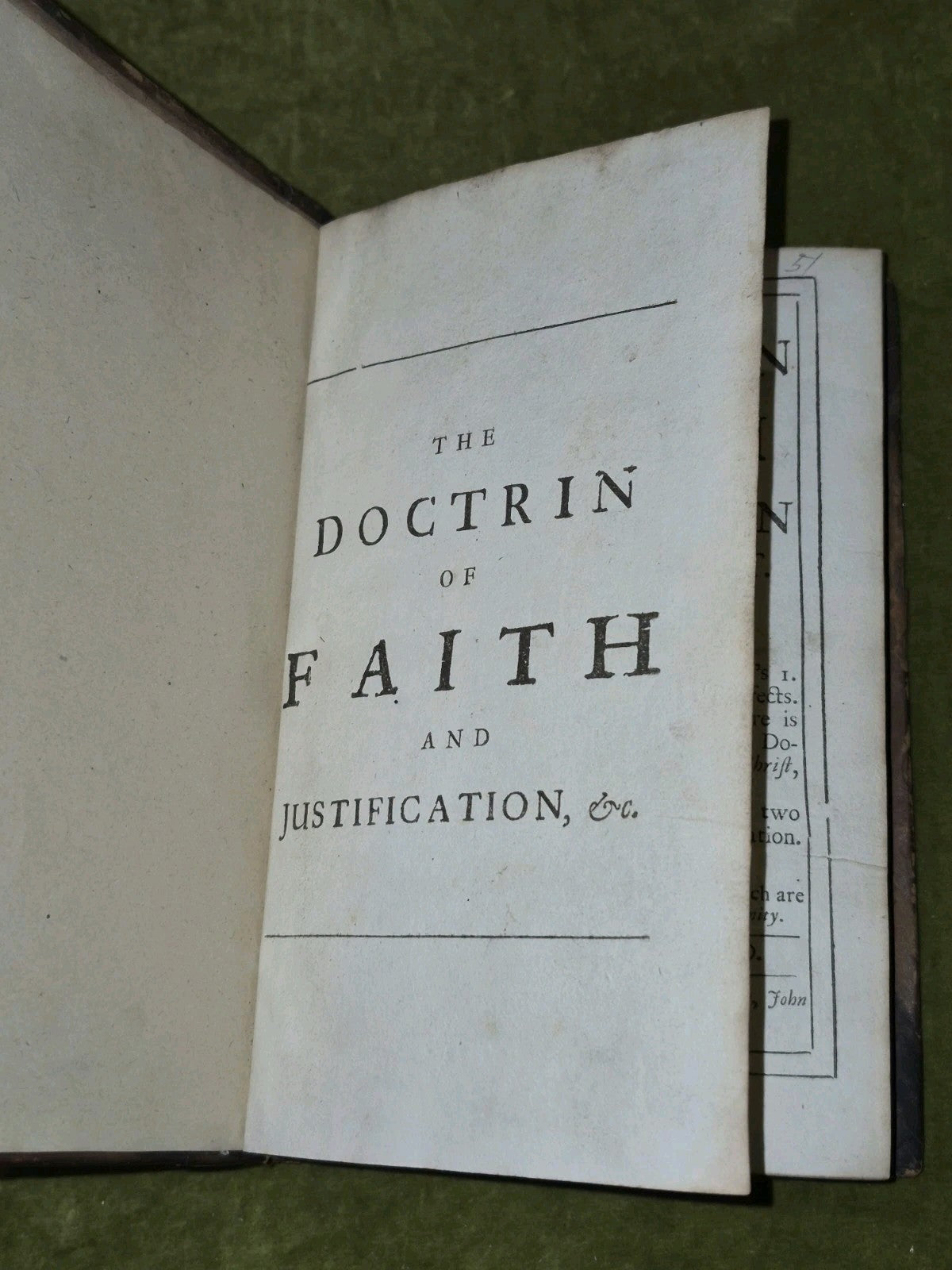 The Doctrin of Faith and Justification John Edwards 1708 First Edition 5