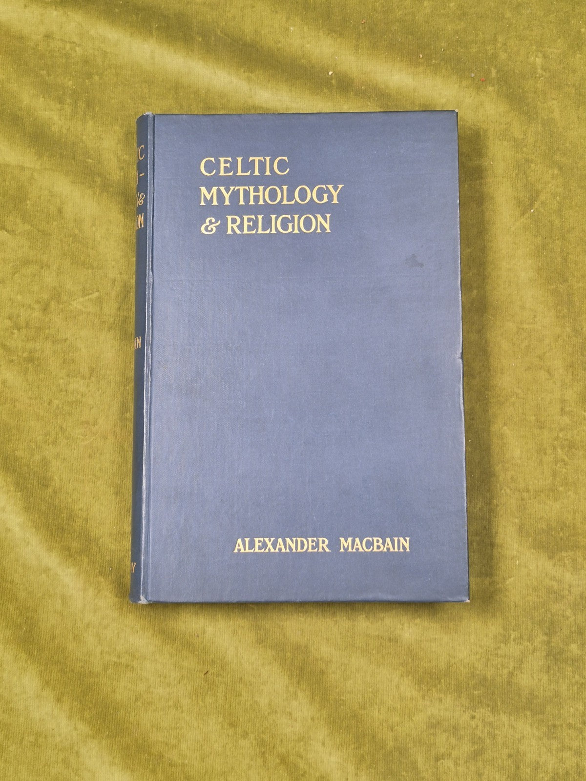 Celtic Mythology And Religion - Alexander Macbain , Mackay 1917 1st HB0