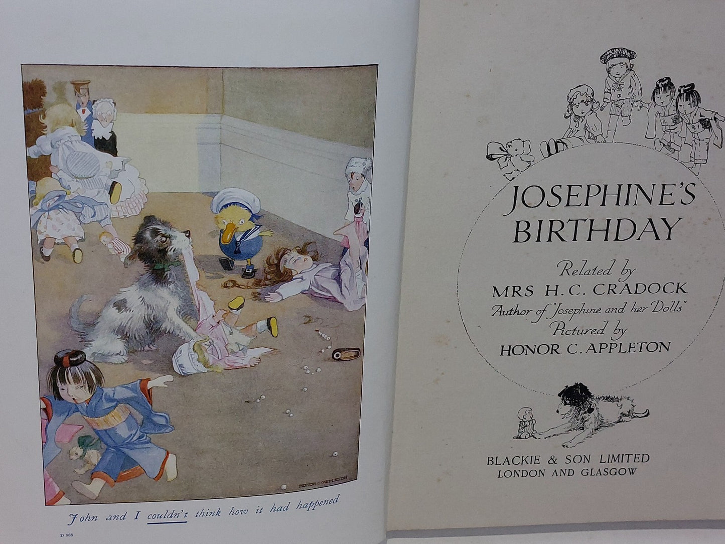 Josephine's Birthday By Mrs. Cradock (C. 1920)4