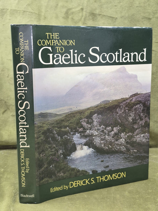 The Companion To Gaelic Scotland 1983 Derick S Thomson Scottish Arts Council0