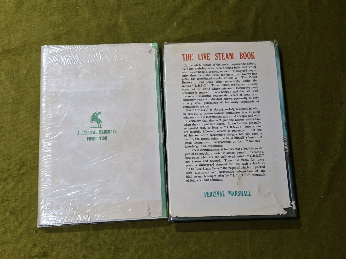 L.B.S.C. steam train books- Maisie  Words and Music & The Live Steam Book1
