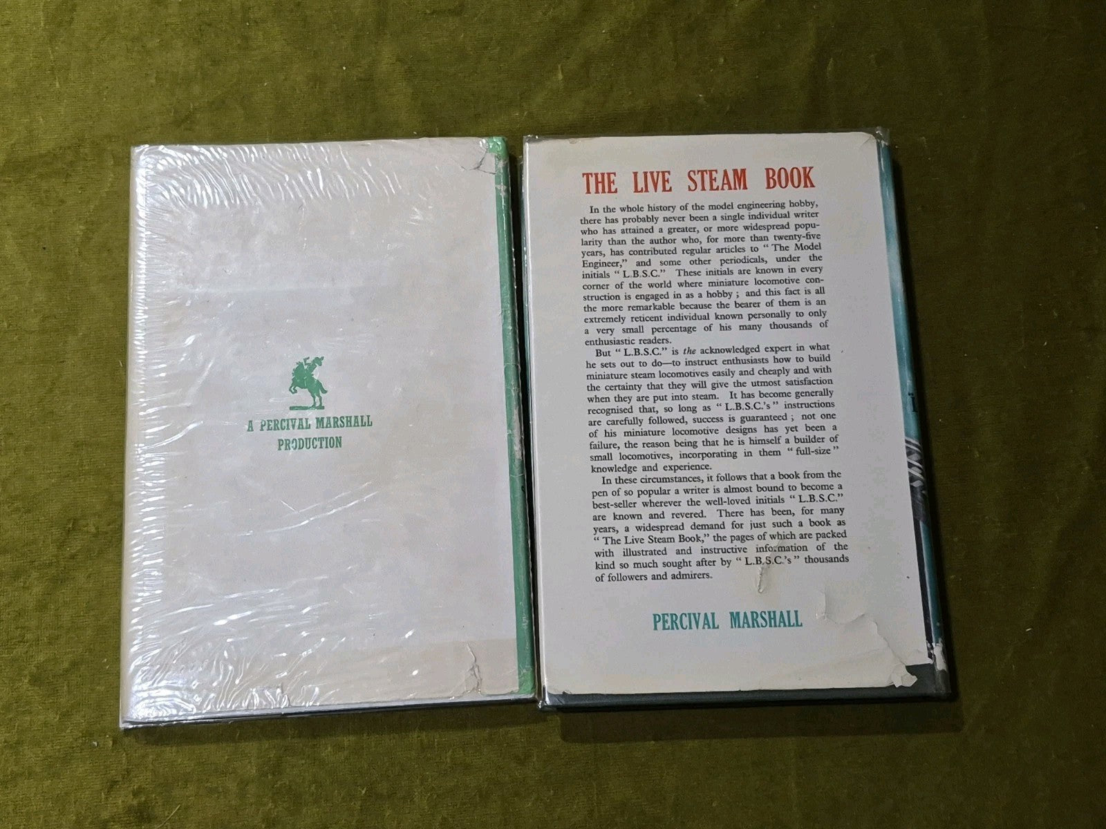 L.B.S.C. steam train books- Maisie  Words and Music & The Live Steam Book1