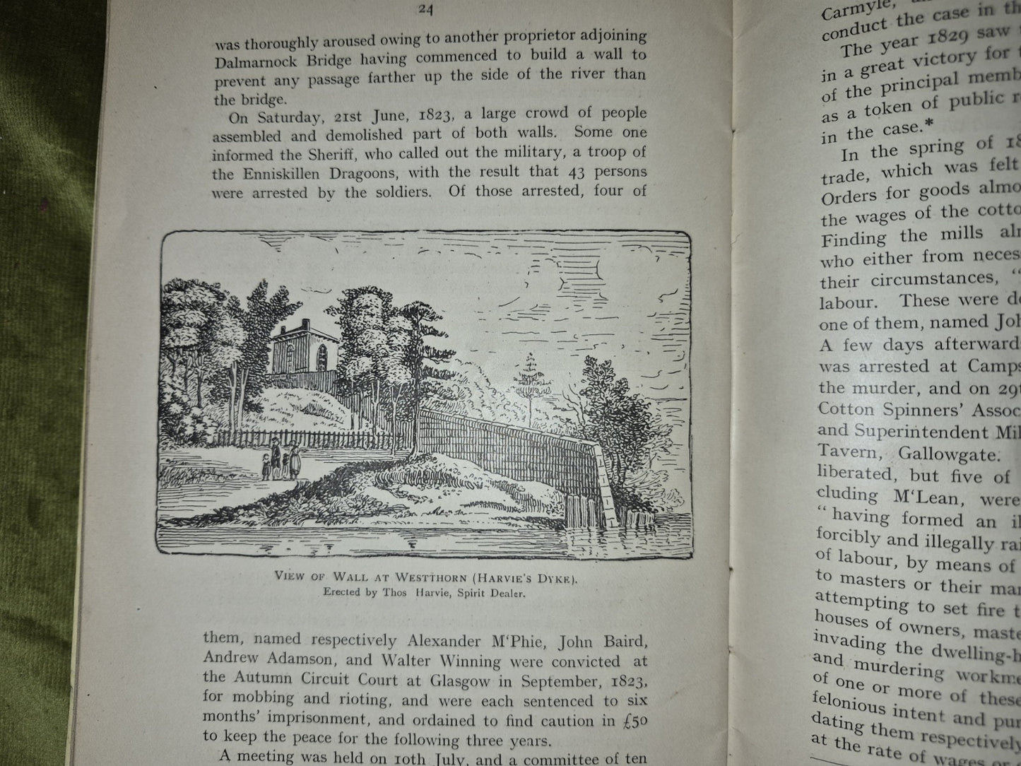 The Story Of The Burgh Of Calton By Superintendent John Ord  - 1912 Booklet 4