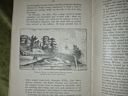 The Story Of The Burgh Of Calton By Superintendent John Ord  - 1912 Booklet 4