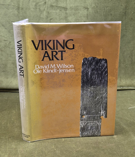 VIKING ART By David M. Wilson & Ole Klindt-jensen - 2nd ed 1980 HB DJ0