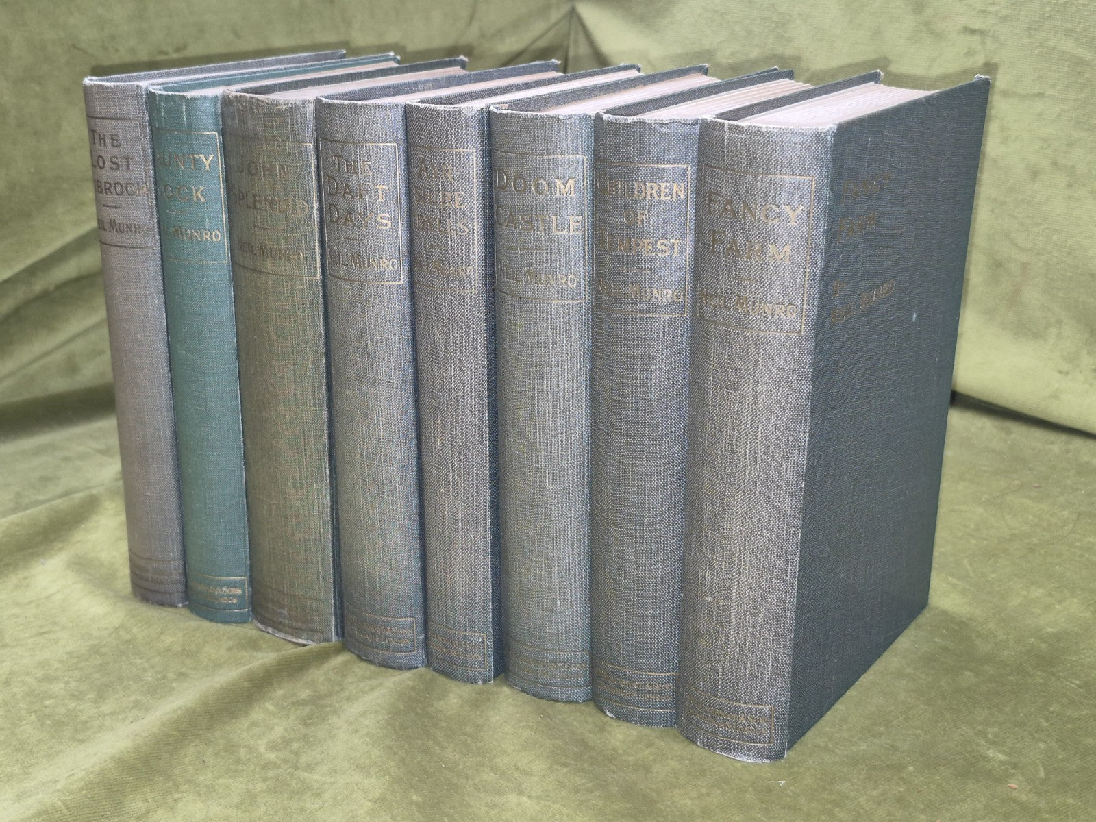 Neil Munro William Blackwood Job Lot The Lost Pibroch Fancy Farm Doom Castle1