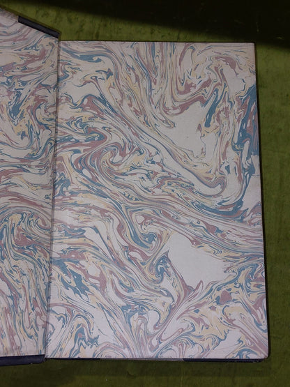 Robert Burns Poetry & Prose (1877) Fine Leather Binding Large Books4