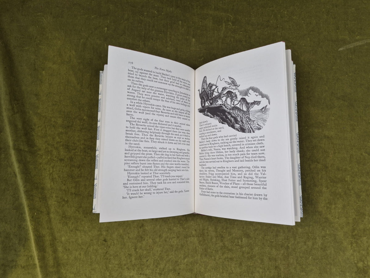 The Norse Myths by Kevin Crossley-Holland 1989 Folio Society6