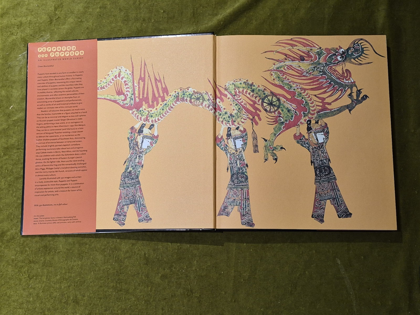 Puppetry and Puppets: An Illustrated World Survey by Eileen Blumenthal 2005 HCDJ3