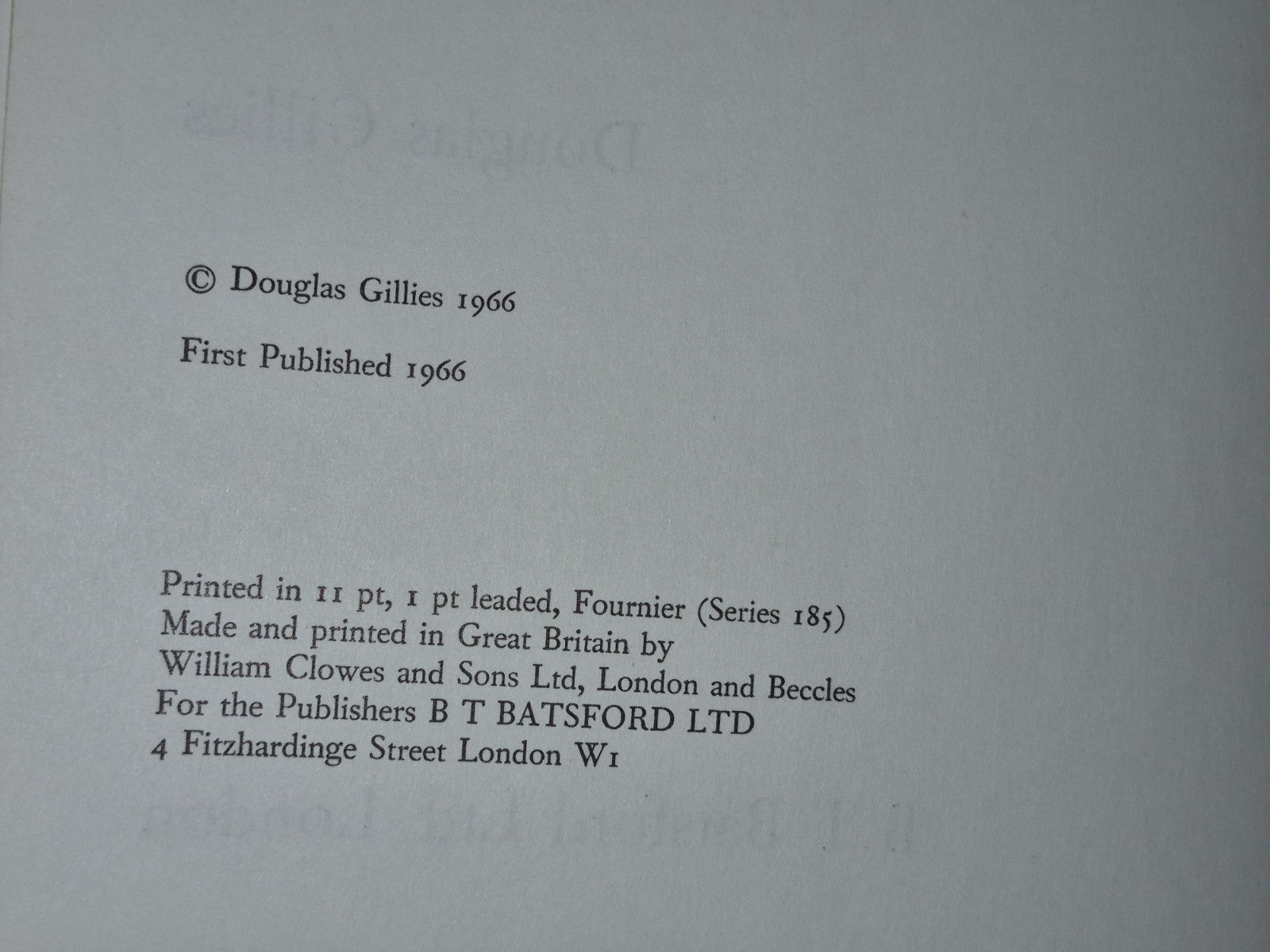 Collecting Records Douglas Gillies 1966 Hardback Book6