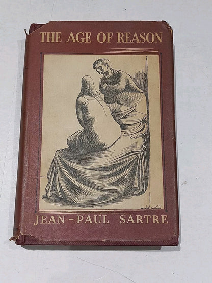 The Age Of Reason, Jean-paul Satre (1957) 8th Impression Hb Book w/ Dust Jacket0