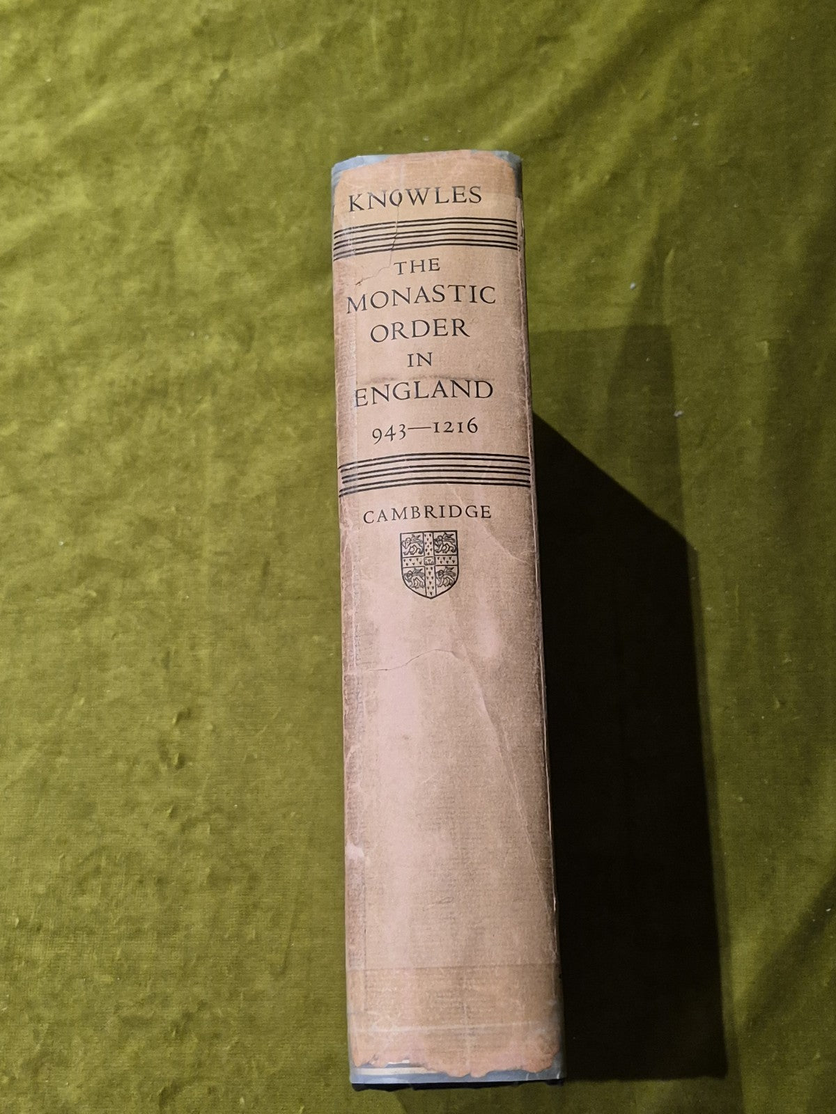 Monastic Order in England Dom David Knowles 1950 Hardback Book1