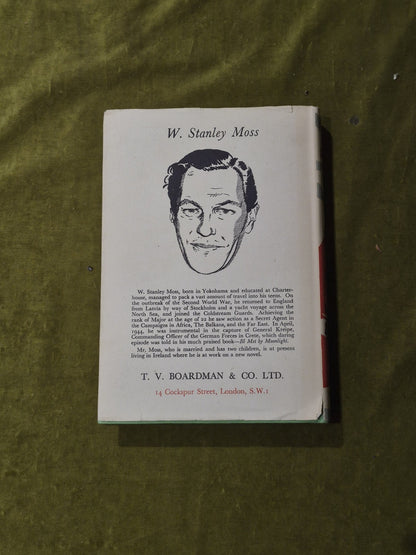 The War of Shadows - W Stanley Moss  - Boardman 1st Ed HB DJ  19521
