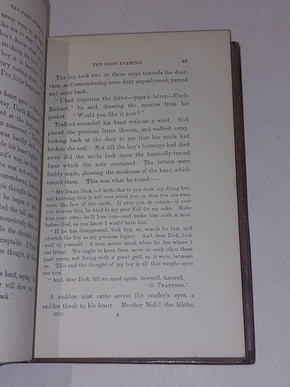 Culm Rock by I. Bradley Beautifully Bound 1882 19th Century Book For Boys5