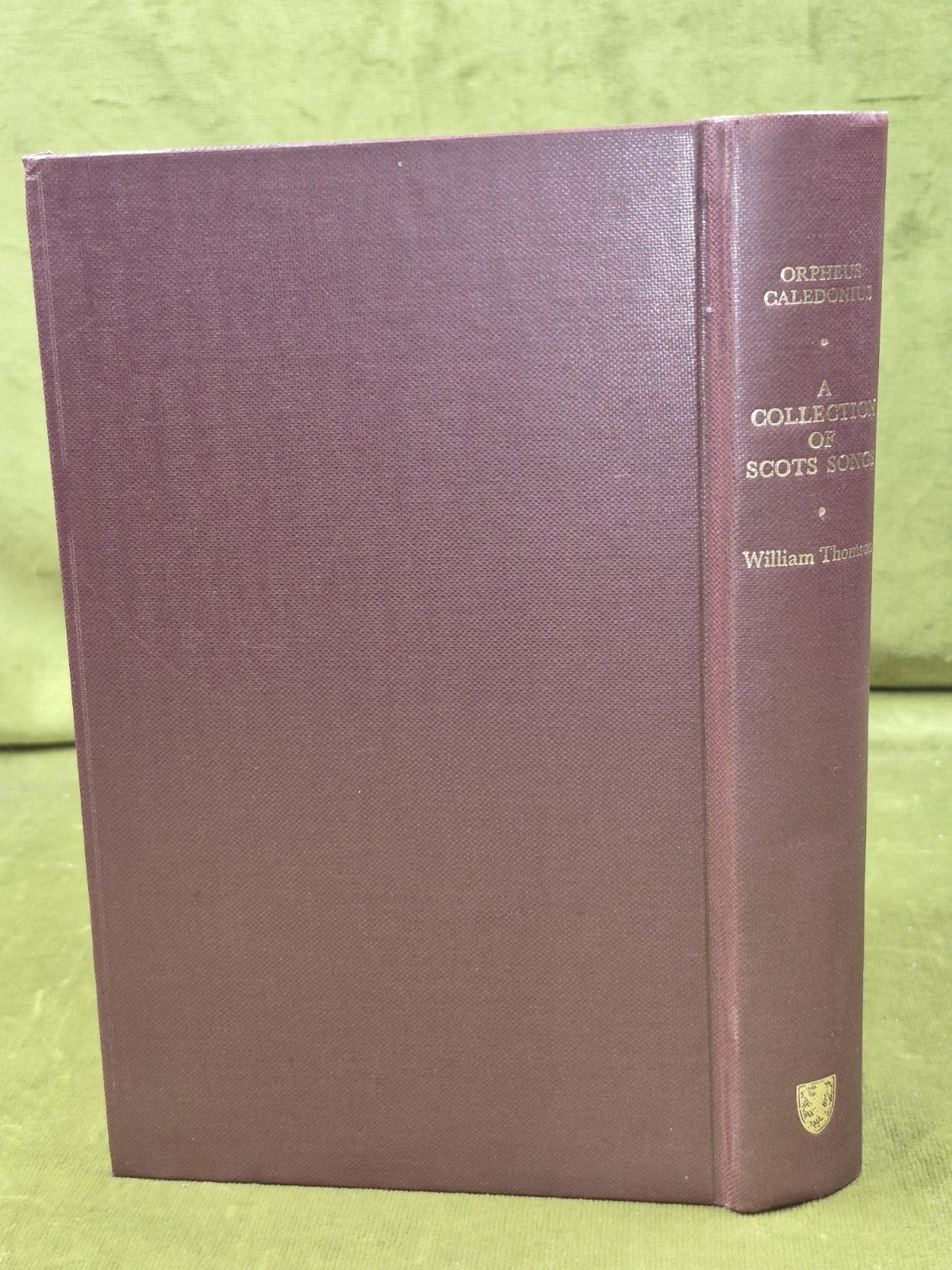 Orpheus Caledonius A Collection of Scots Songs William Thomason 1972 Facsimile1