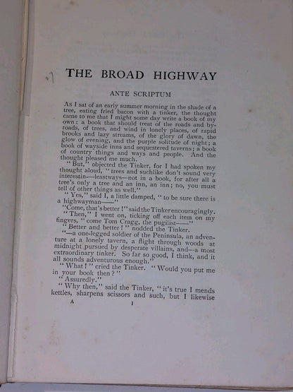 The Broad Highway A Romance of Kent By Jeffery Farnol (1912)9