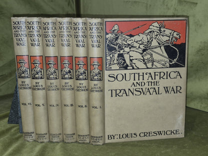 South Africa and the Transvaal War Louis Creswicke 6 volumes0
