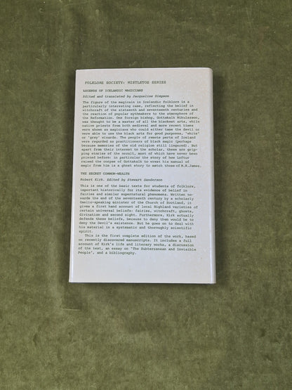 Ballad Studies edited by E B Lyle 1976 1st HB Folklore Society Mistletoe Series 1