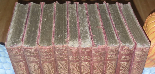 George Macdonald - Works Of Fantasy And Imagination 10 Volume Set 1891 - 1905 1