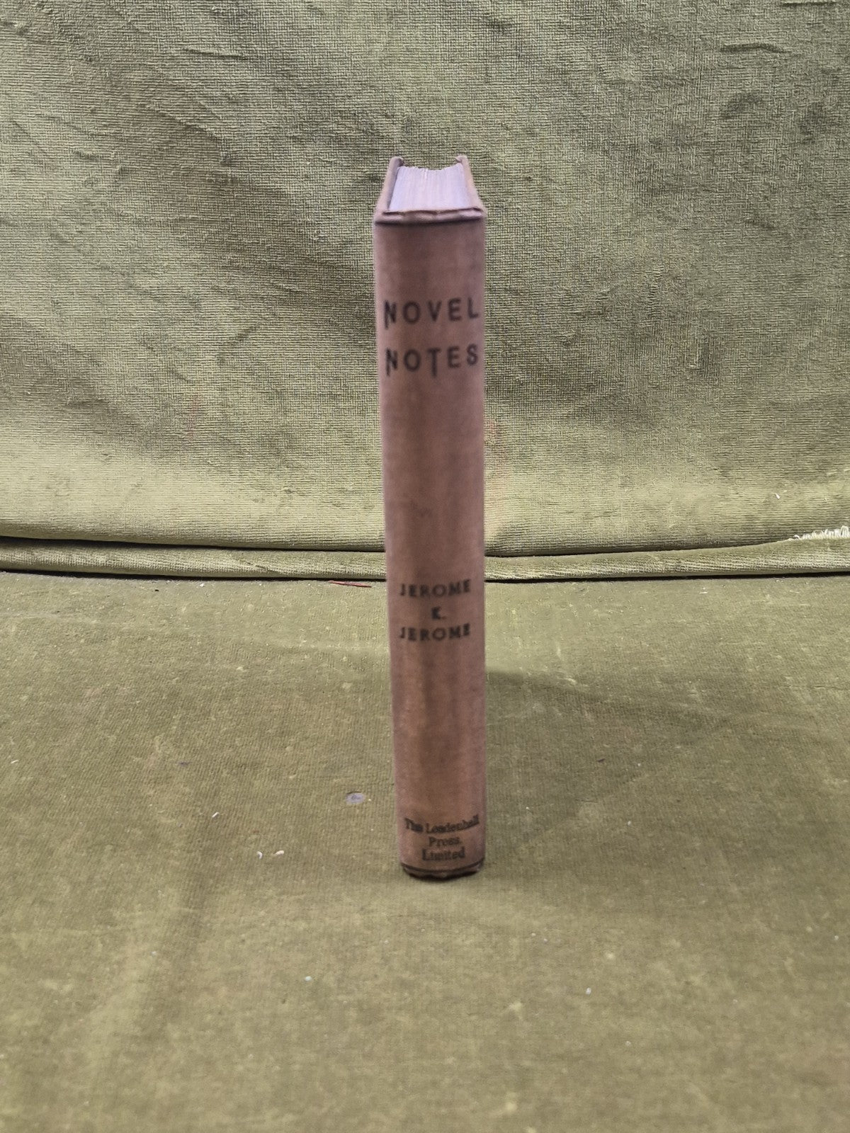 Novel Notes by Jerome K Jerome , Leadenhall Press 1893 illustrated HB2