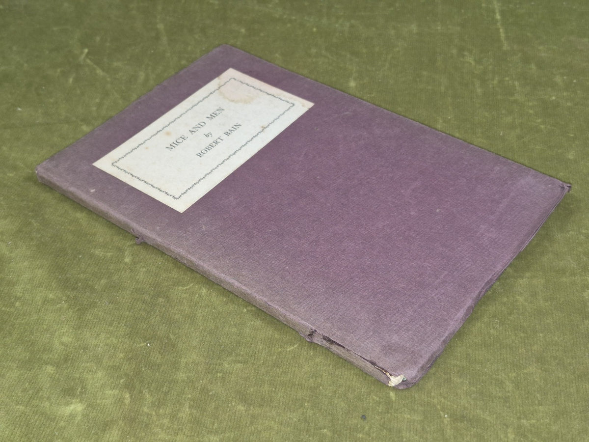  Mice and Men Robert Bain Glasgow John Wylie 1941 2