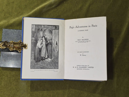 Peg's Adventures in Paris - May Baldwin , W & R Chambers est. ~ 19105