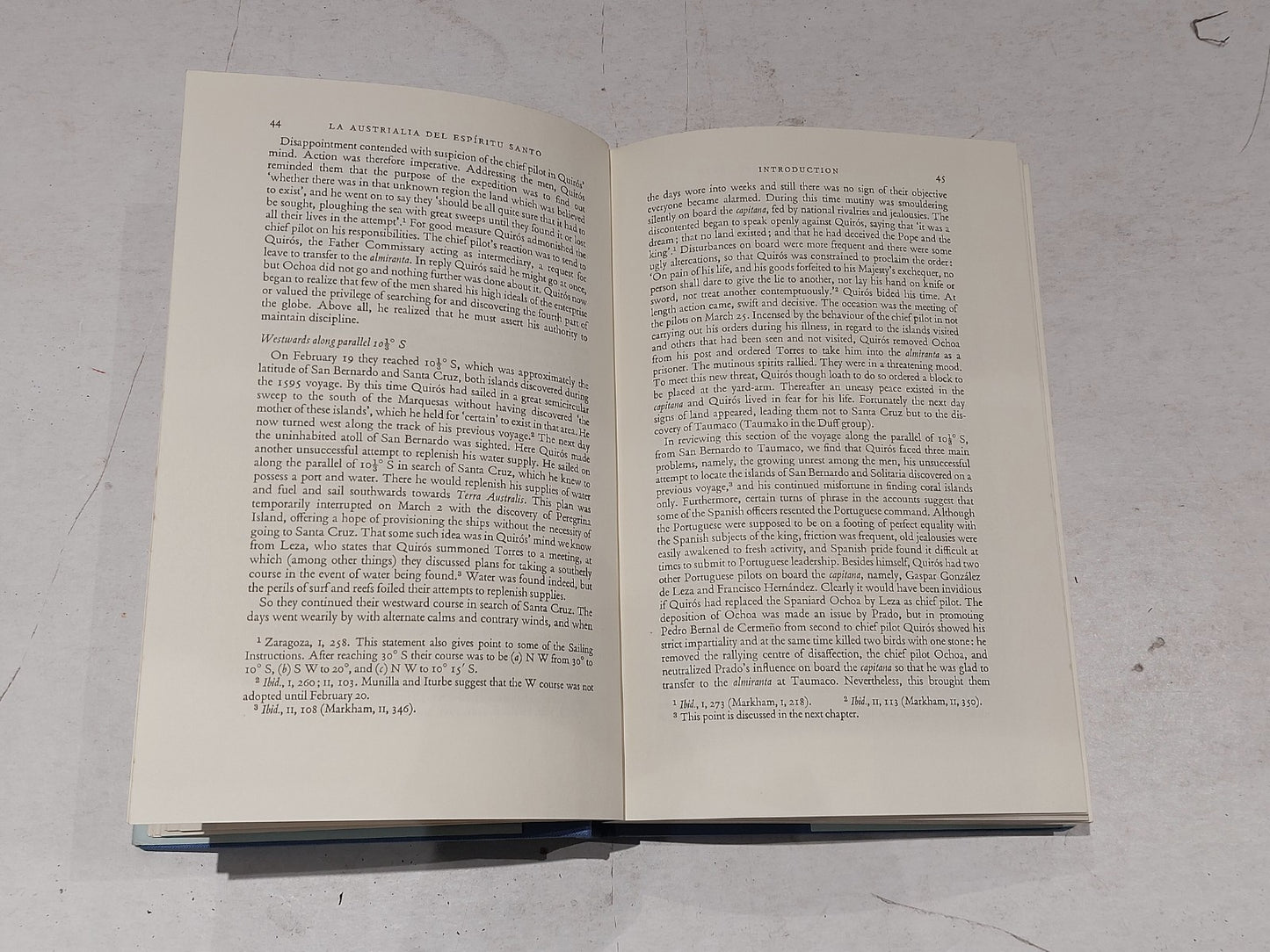 La Austrialia del Espíritu Santo (Vol 1) Celsus Kelly (1966) [Hakluyt Soc] Hb3