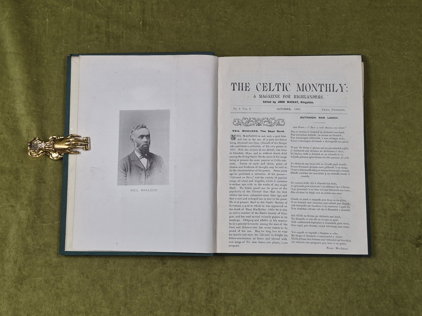 The Celtic Monthly Annual Vols 1-7 , 1893-1899 - John Mackay , Hardbacks4