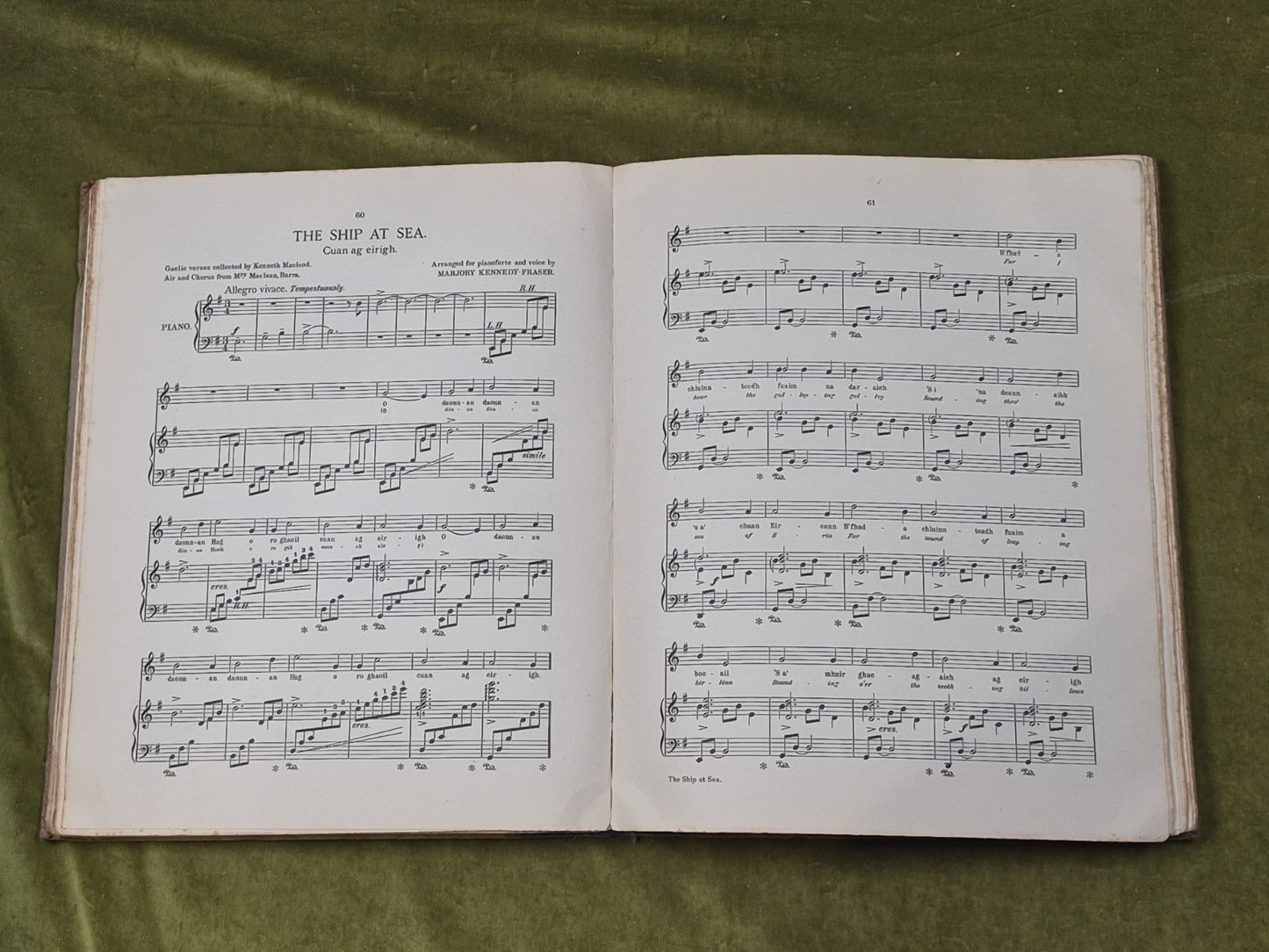 Songs of the Hebrides Vol 1 Marjory Kennedy-Fraser , Boosey 1922 HB5