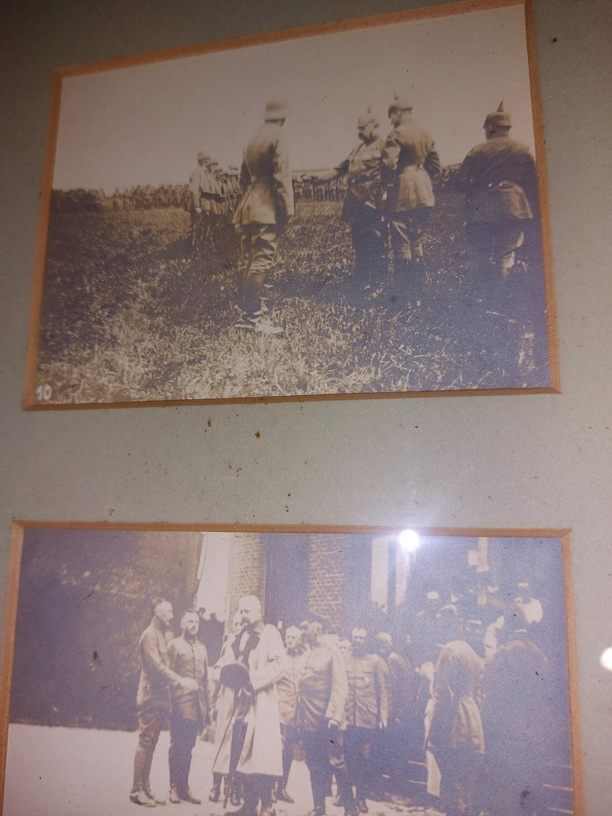 Original German WW1 PHOTOGRAPHS Kaiser Wilhelm II In Car & On Parade Inspection 4