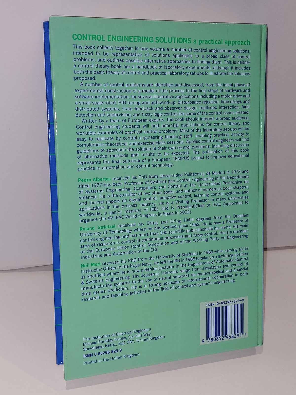 Control Engineering Solutions : A Practical Approach (1997)1