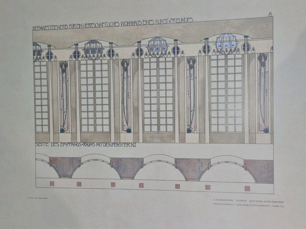 Charles Rennie Mackintosh Das Haus eines Kunstfreundes 2 Meister Incomplete12