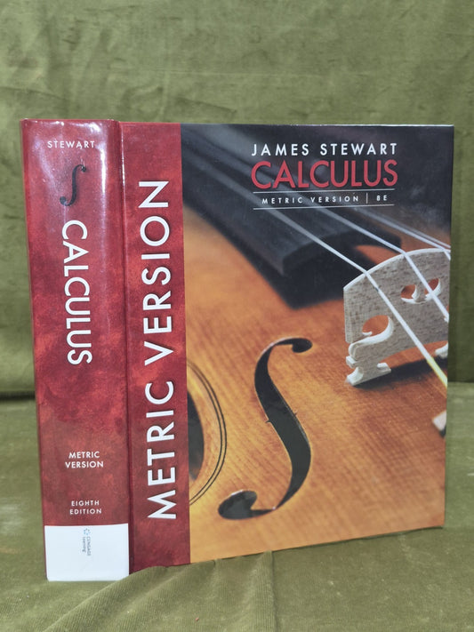 James Stewart Calculus Metric Version 8E 2016 Hardback0