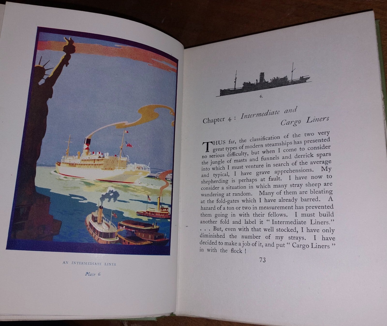 The LOOKOUTMAN - David W Bone 1923 1st edition. Nautical, Maritime Shiping, Navy20