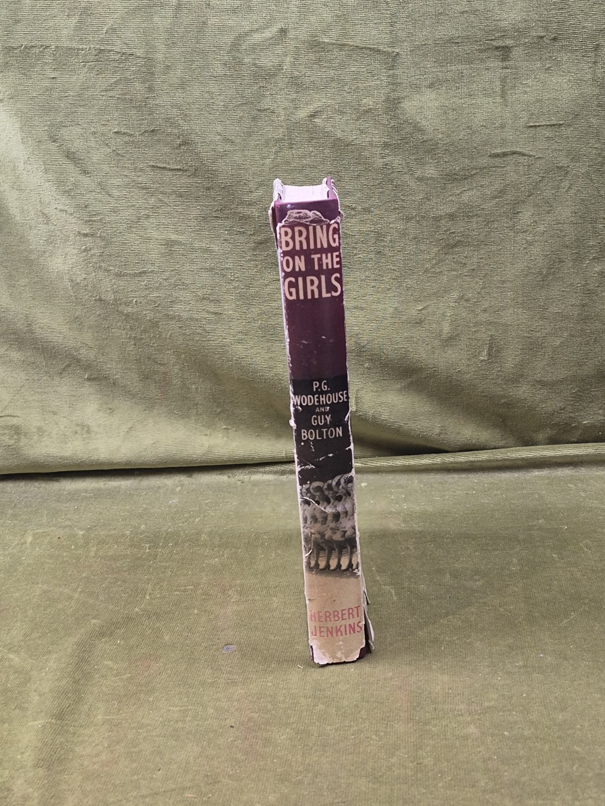 Bring on the Girls by P G Wodehouse , Herbert Jenkins 1954 1st HB DJ2