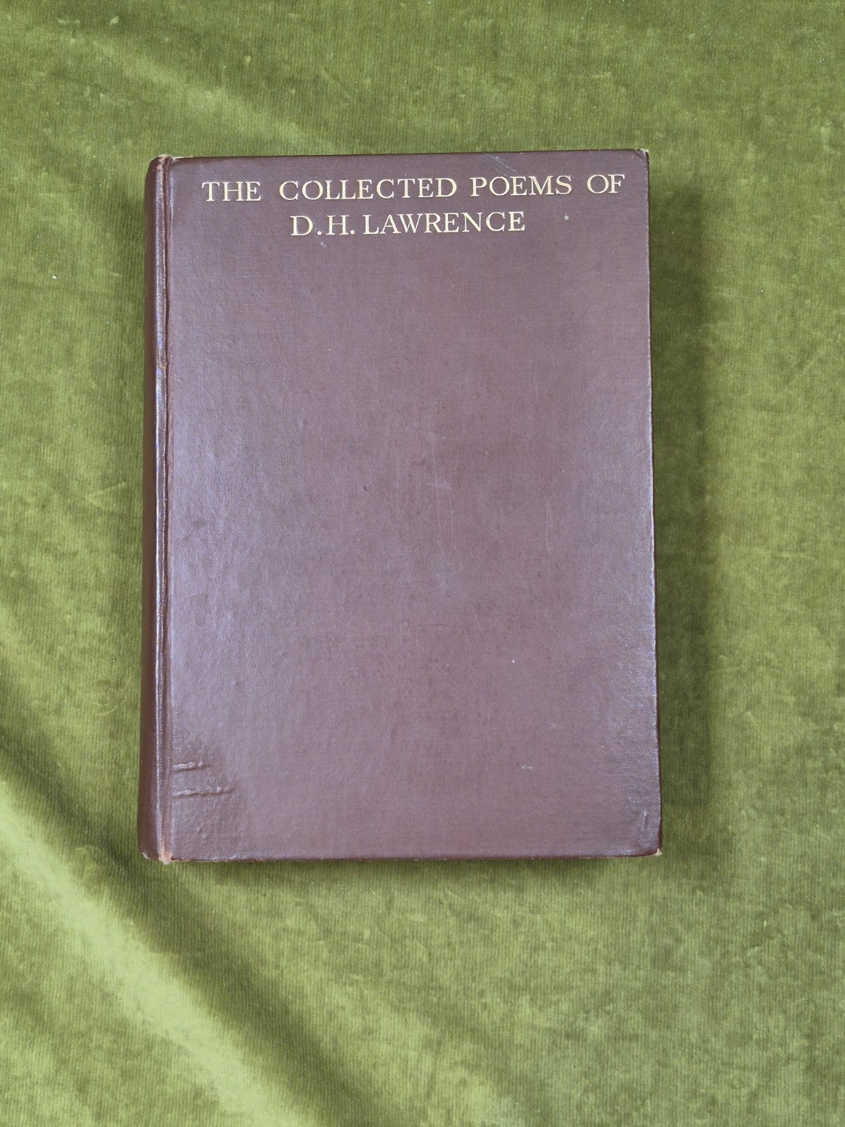 The Collected Poems of D. H. Lawrence Published by Martin Secker , 19321