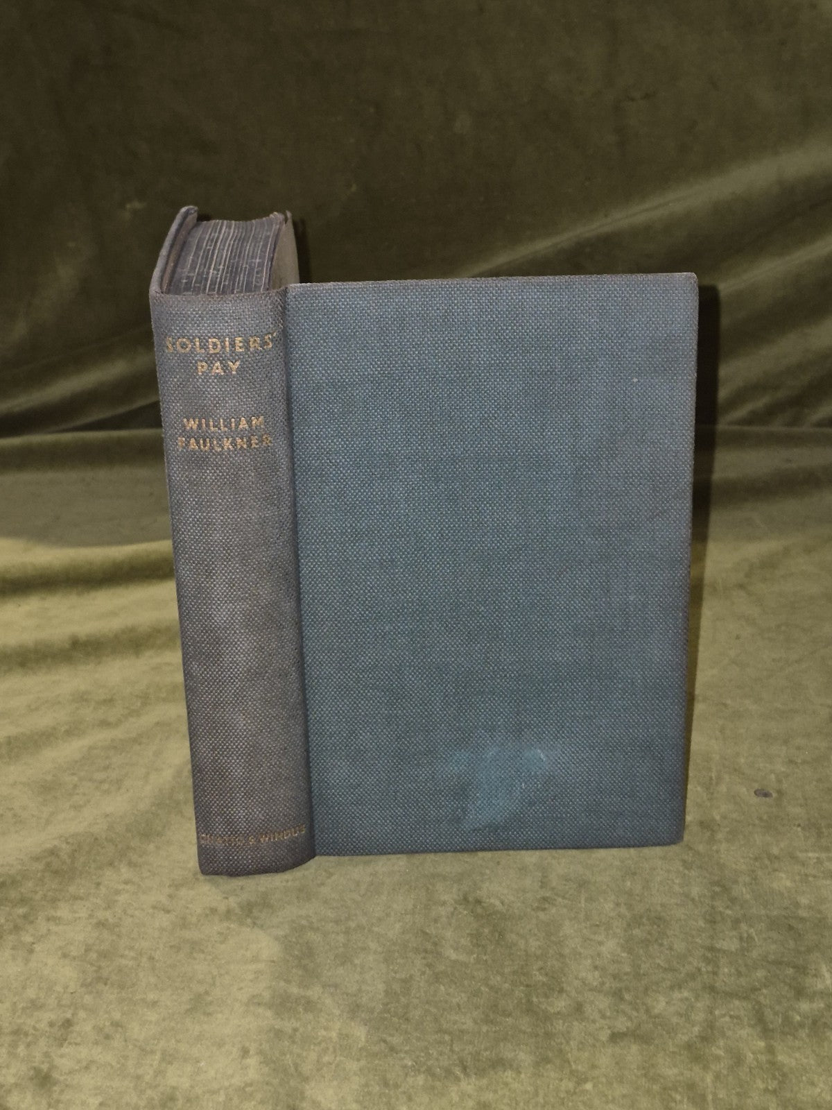 Soldiers' Pay - William Faulkner , Chatto & Windus 1930 scarce 1st Ed HB0