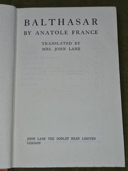 Anatole France Bodley Head Crown 8 Volumes Mixed Editions9