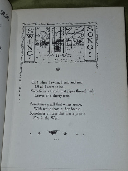 ELFIN SONG By Florence Harrison Undated Edn circa 1912 with 12 colour plates6