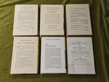 Six Agnes Sligh Turnbull books - Collins First Edn Hardbacks with Dust Jackets1