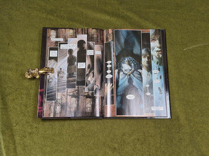 Arkham Asylum 1989 Hardcover Titan 1st Print Hardcover with Dust Jacket5