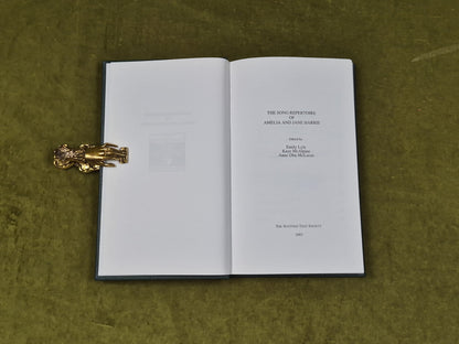The Song Repertoire of Amelia & Jane Harris by Emily Lyle 2002 Scottish Text Soc3