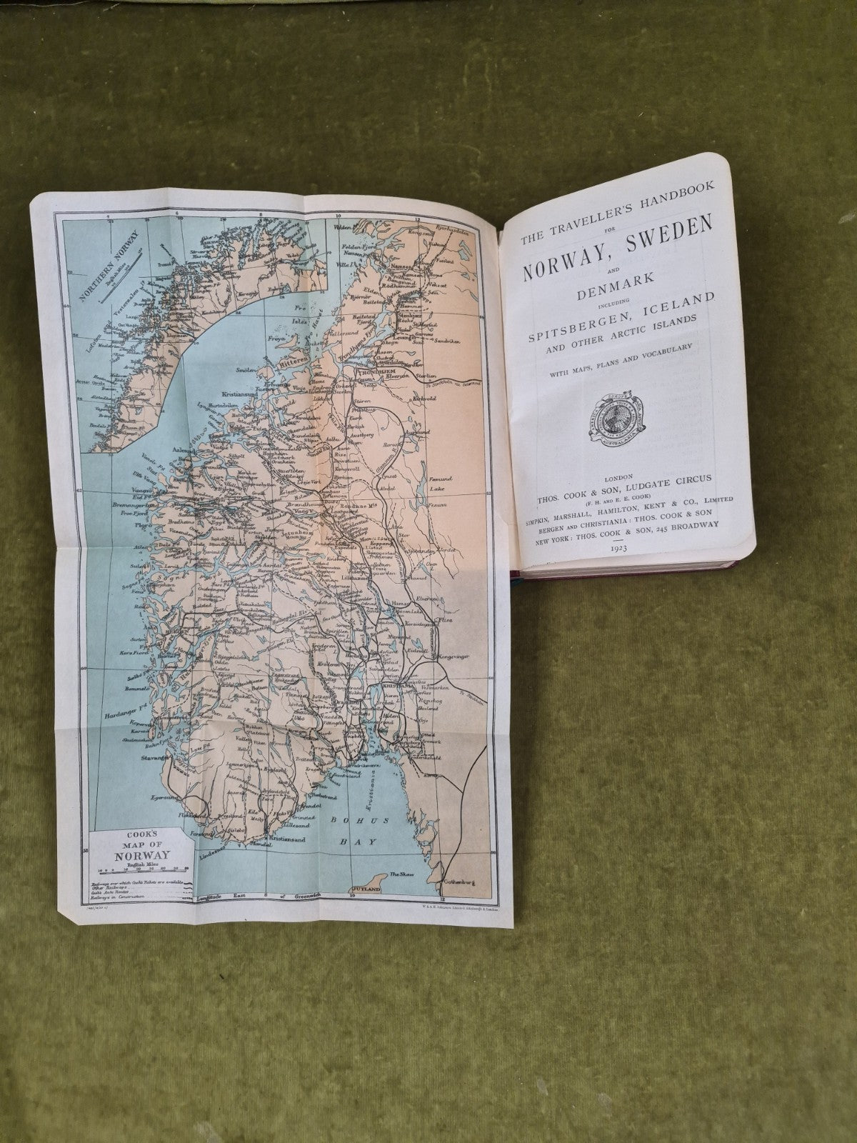 Cook’s Travel Guide To Norway, Sweden and Denmark 19233