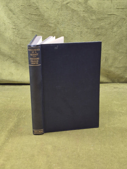 Soliloquies of a Hermit by Theodore F Powys,  Andrew Melrose 1926 HB0