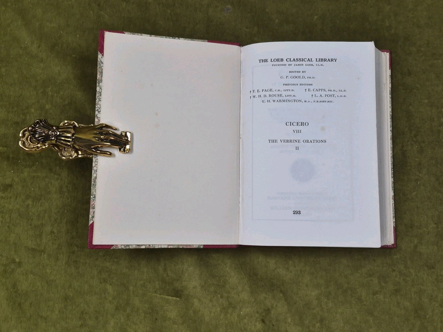 8 Assorted Works of Cicero & Plato - Loeb Classsical Library , Heinemann Leather3